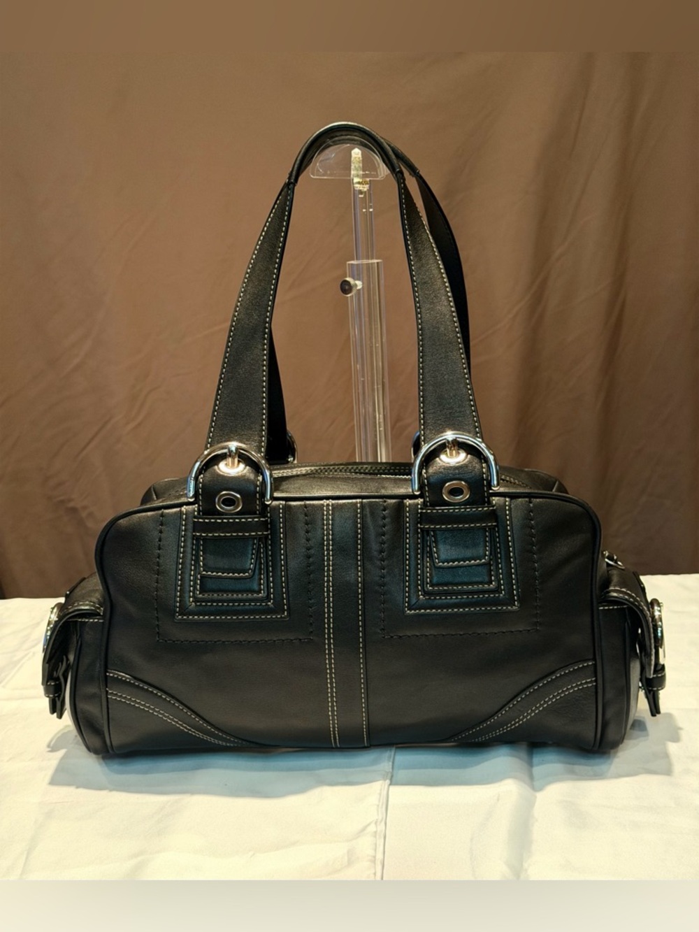 Vintage Coach Soho Mini Boston Bag #10036